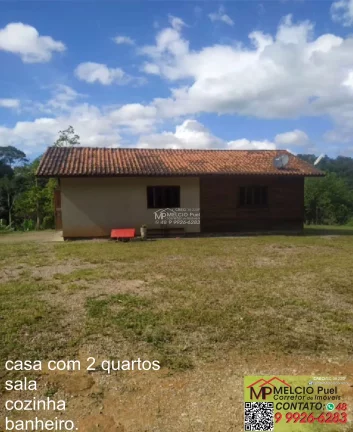 Imagem Sítio a venda a 8Km do centro de São João Batista. Com 2.000m², Com Casa de 2 Quartos