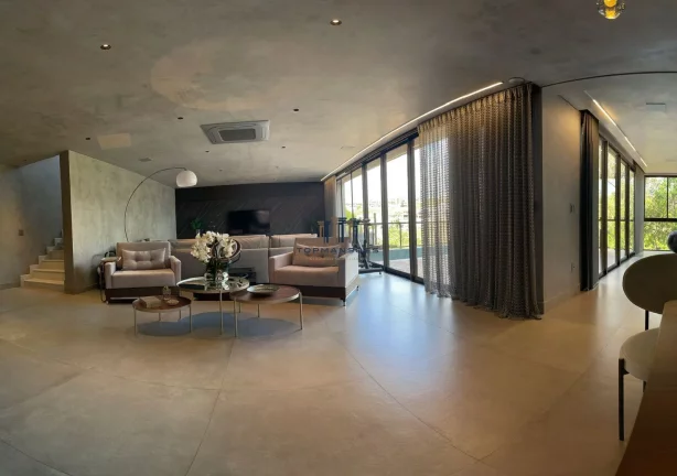 Imagem Casa moderna 4 quartos com piscina condomínio Alphaville - Vespasiano/MG