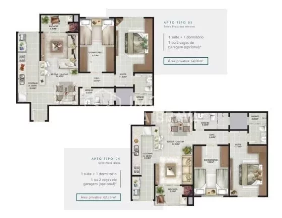 Imagem APARTAMENTO A VENDA 3 DORMITORIOS PRAIA BRAVA ITAJAI