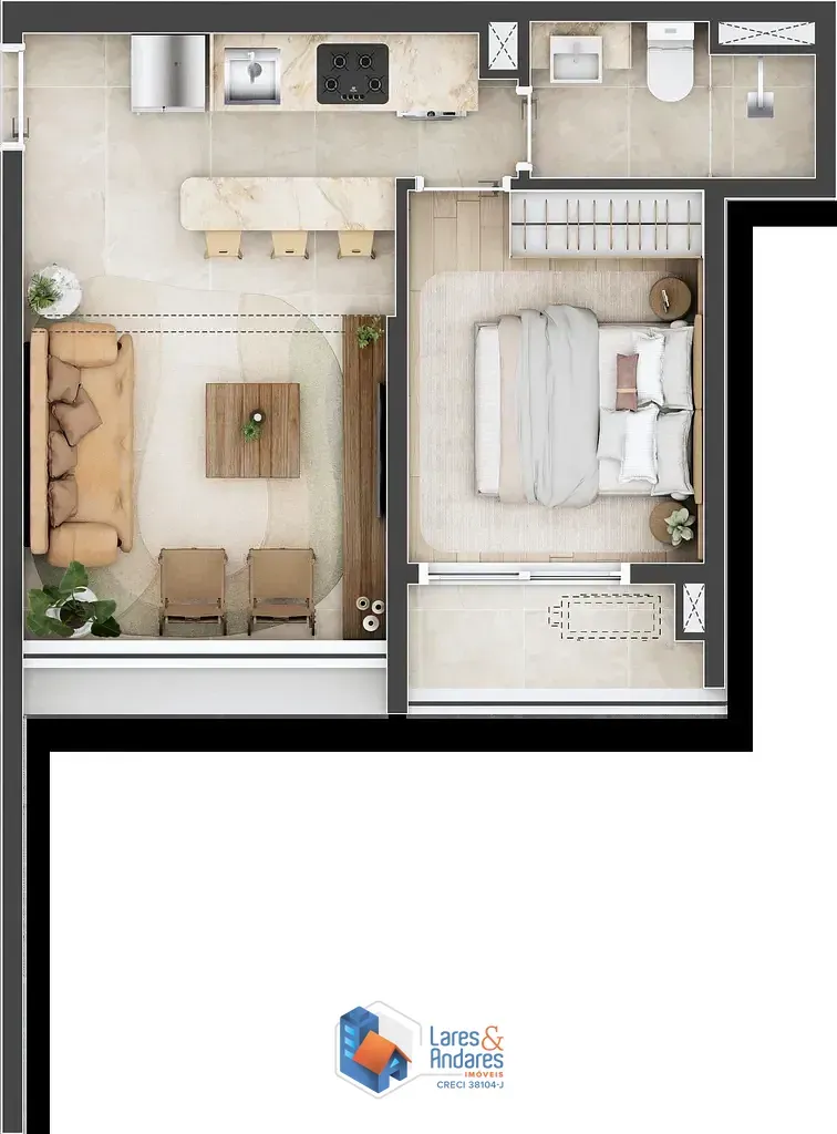 Imagem Apartamento à venda 1 Quarto 36.99M² Pinheiros São Paulo - SP | Matté João Moura - Residencial
