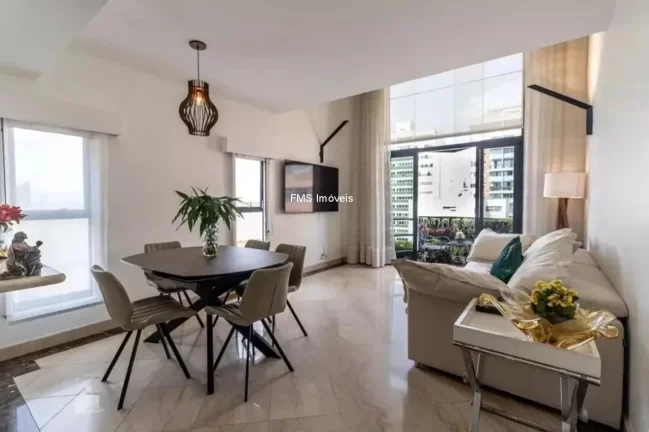 Foto do imóvel Apartamento à venda no Itaim Bibi, São Paulo-SP: 1 quarto, 1 suíte, 1 sala, 1 banheiro, 1 vaga, 75m². Imperdível!