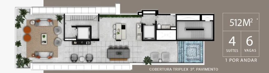 Imagem Condomínio Stratos Itaim, apartamento com 4 quartos a venda em Itaim Bibi São Paulo SP, apartment in São Paulo Brazil, property in São Paulo Brazil