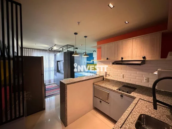 Imagem Flat com 1 dormitório à venda, 39 m² por R$ 519.000,00 - Jardim Goiás - Goiânia/GO