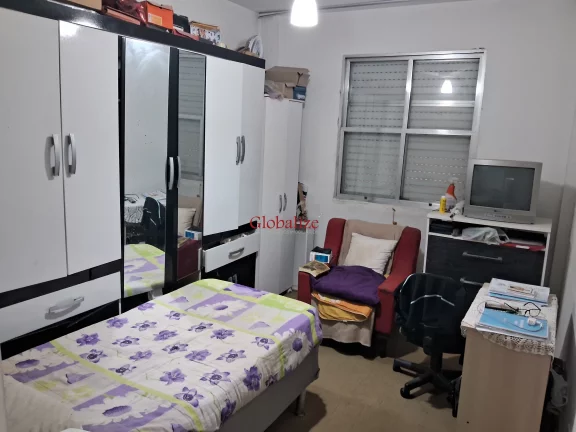 Imagem Apartamento a venda em Santos no bairro da Aparecida de 2 dormitórios no primeiro andar de frente com uma vaga de garagem por R$ 426.000,00