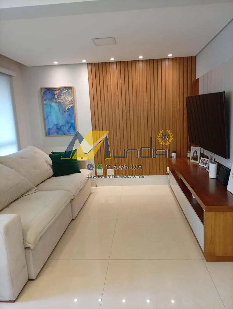 Foto do imóvel Apartamento 110m² com 3 suítes e terraço gourmet completo
