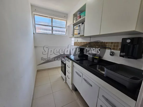 Imagem Apartamento em Santos na orla da praia, 1 dormitório