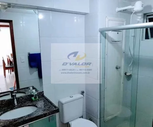 Imagem Vendo Apartamento, Mobiliado, com 73 m², 2 quartos, 1 suíte, sala p/ ambientes e 1 vaga