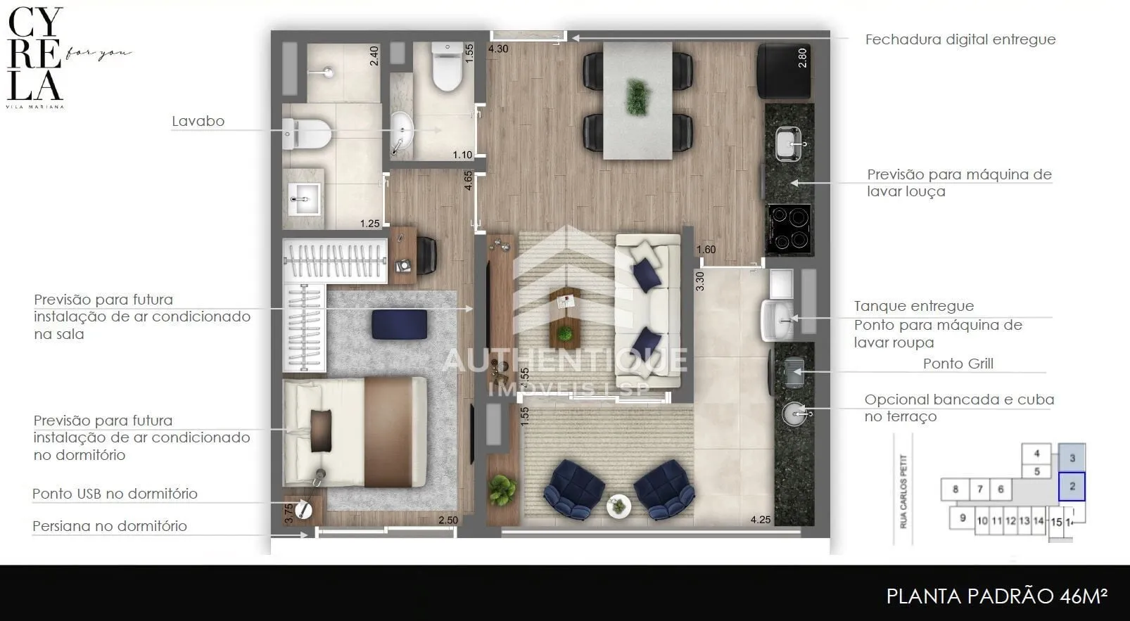 Imagem CYRELA FOR YOU VILA MARIANA - Apartamento à venda no bairro Vila Mariana - São Paulo/SP, Zona Sul