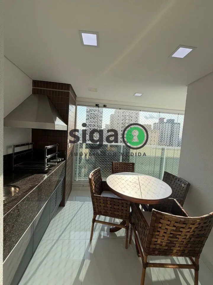 Imagem Apartamento Mobiliado para Locação com Ar Condicionado e Sacada Gourmet Próximo à Celso Garcia e M