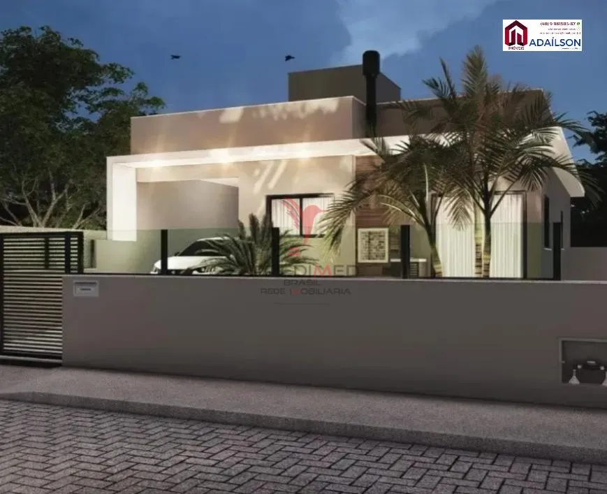 Imagem Casa com 3 Quartos à venda, 101m² - Forquilhas São Jose SC Brasil