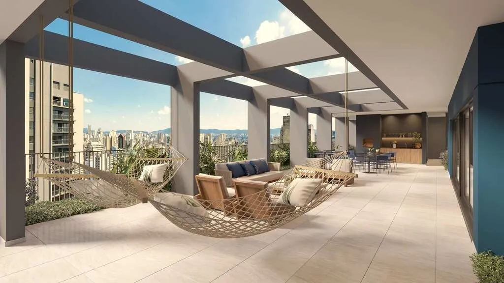 Imagem Apartamentos à venda no Centro de São Paulo com opção de 1 dormitório ou Studio, terraço, laze...