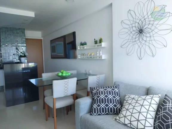 Imagem Apartamento 2 quartos, MOBILIADO, para venda, beira mar, Barra de Jangada, Jaboatão dos Guararapes.