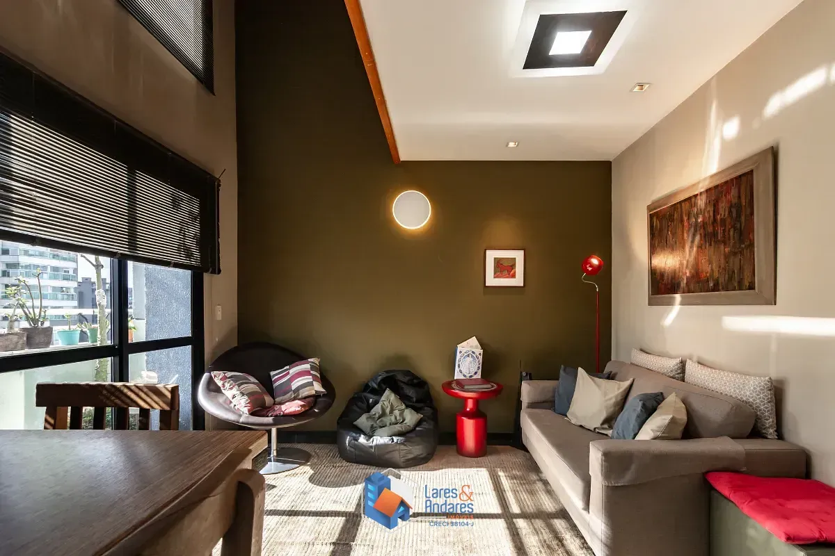 Imagem Apartamento para venda em Pinheiros com 1 quarto, sendo 1 suíte, 49m²