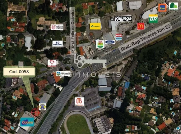 Terreno 1.320 m² c/ 20m frente p/ Rap Tavares, vizinho a Cobasi GV!