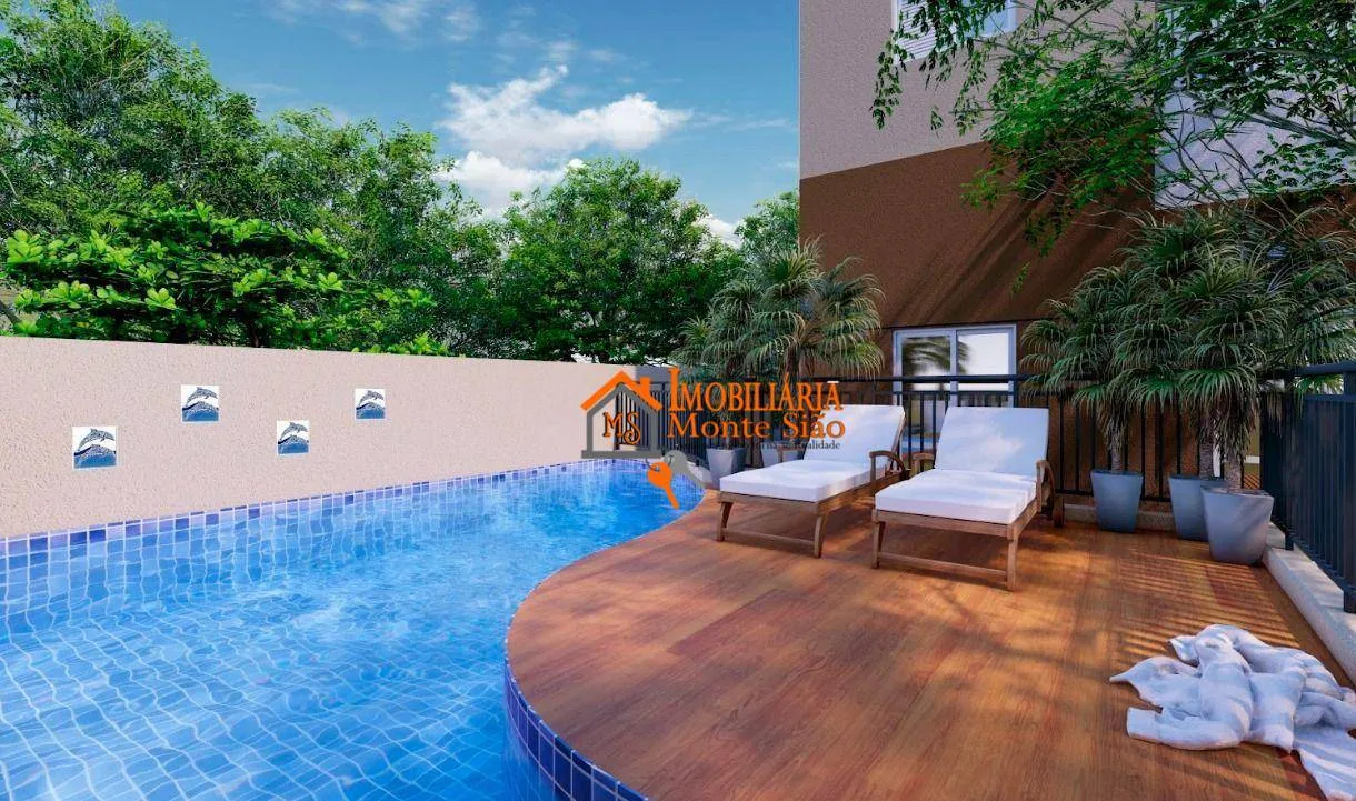 Imagem Apartamento com 2 dormitórios à venda, 46 m² por R$ 410.148,00 - Vila Silveira - Guarulhos/SP