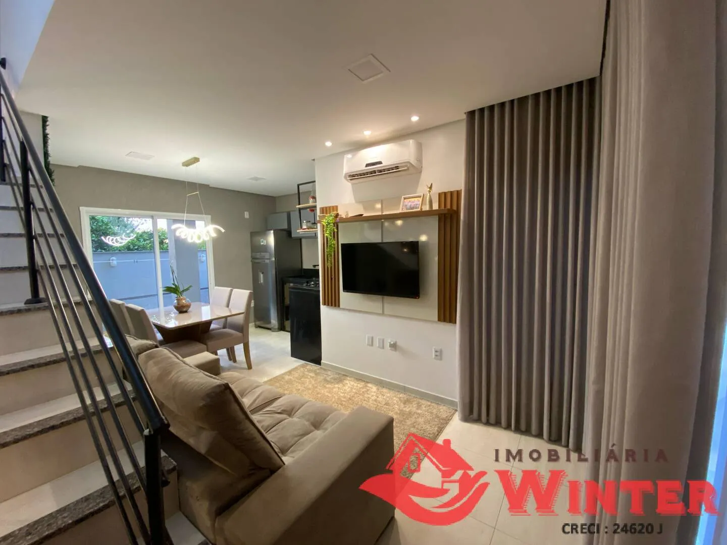 Foto do imóvel Apartamento de 2 quartos semi mobiliado em São Sebastião do Caí.