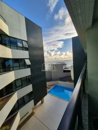 Imagem Apartamento mobiliado vista mar com um quarto e sala a venda no Rio Vermelho
