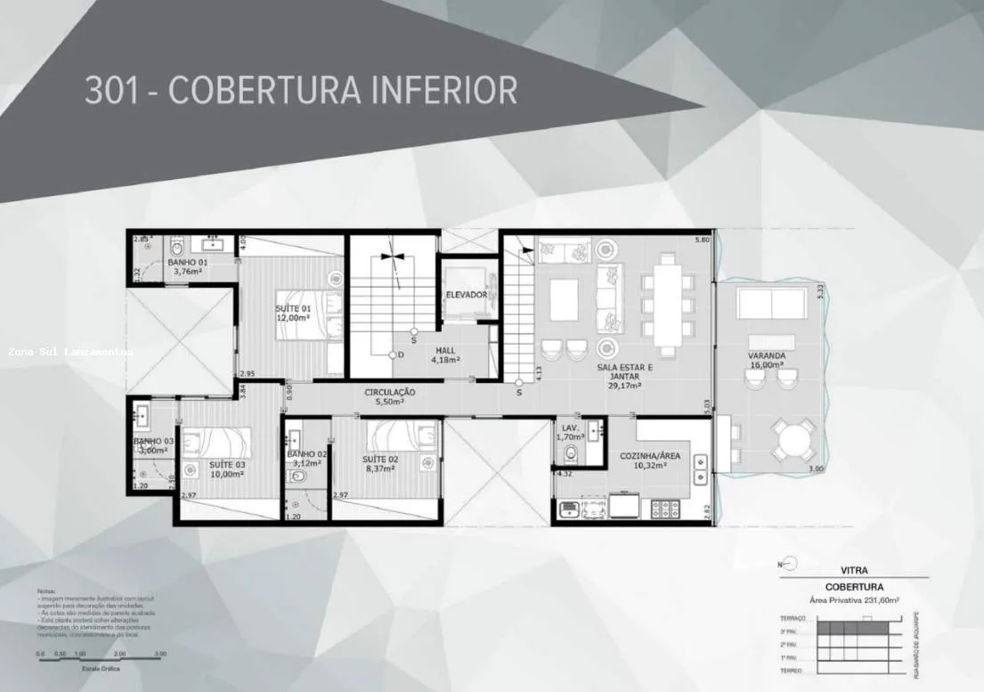 Imagem Vitra Ipanema - Apartamento de Luxo com 3 Suítes em Ipanema | Zona Sul