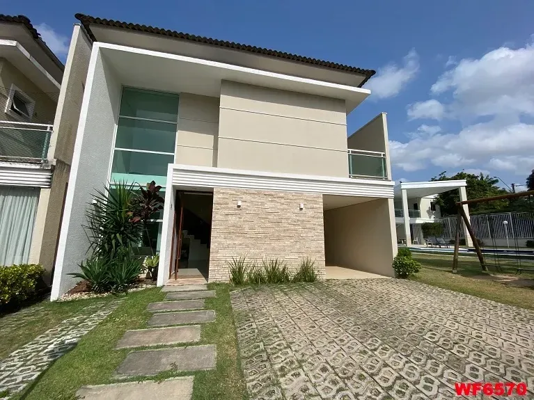 Foto do imóvel Casa de Condomínio com 3 Quartos à Venda, 160 m² em Rua Nossa Senhora de Nazaré, 275 - Coité, Eusébio - CE