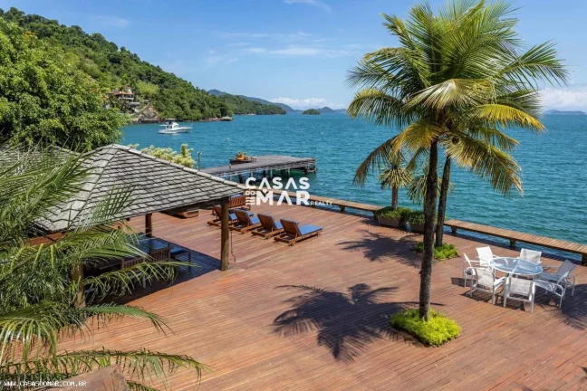 Imagem Casa Frente Mar para Temporada em Angra dos Reis / RJ no bairro Enseada