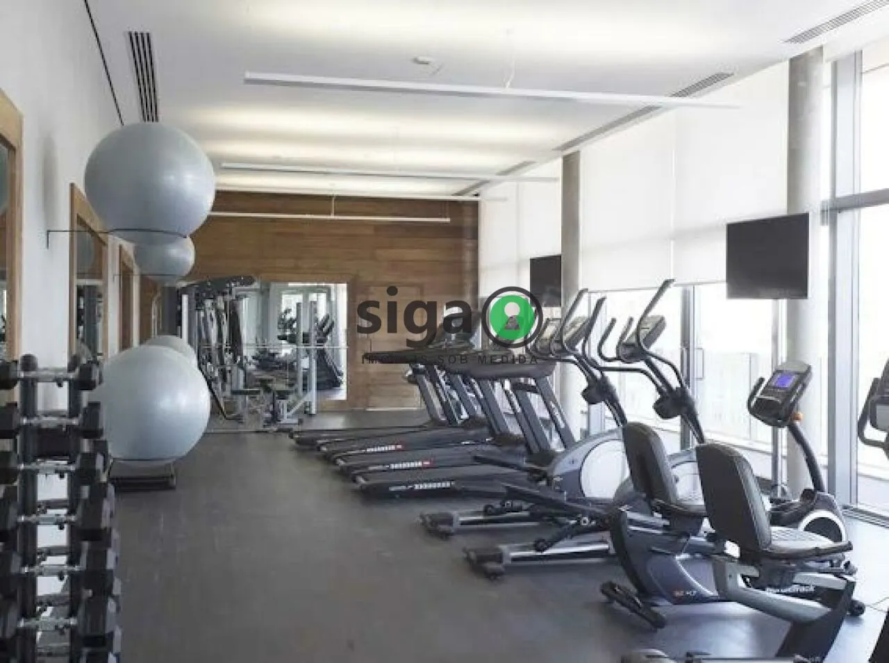 Imagem Apartamento no Brooklin com 41m², para Locação, 1 quarto1 vagas - São Paulo/SP
