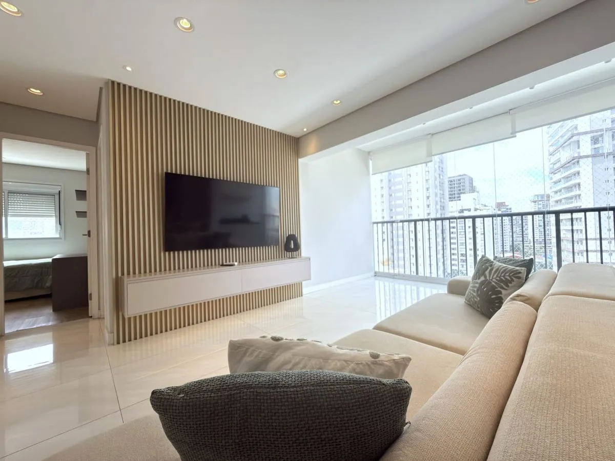 Imagem Apartamento com 1 Quarto para alugar, 78m² - Brooklin