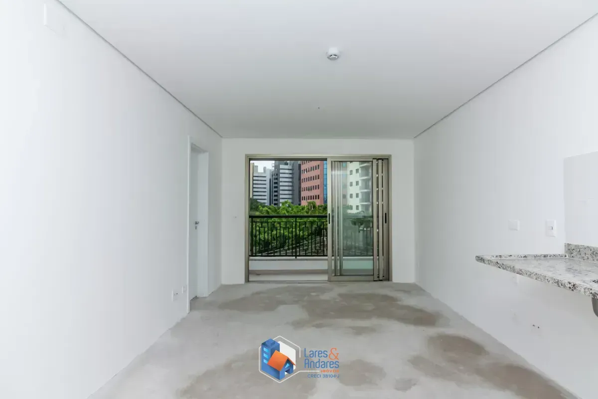 Foto do imóvel Apartamento para venda em Brooklin Paulista com 1 quarto, 30m² em Avenida Nova Independência