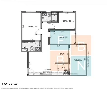 Imagem Apartamento para Venda em Rio de Janeiro / RJ no bairro Santo Cristo