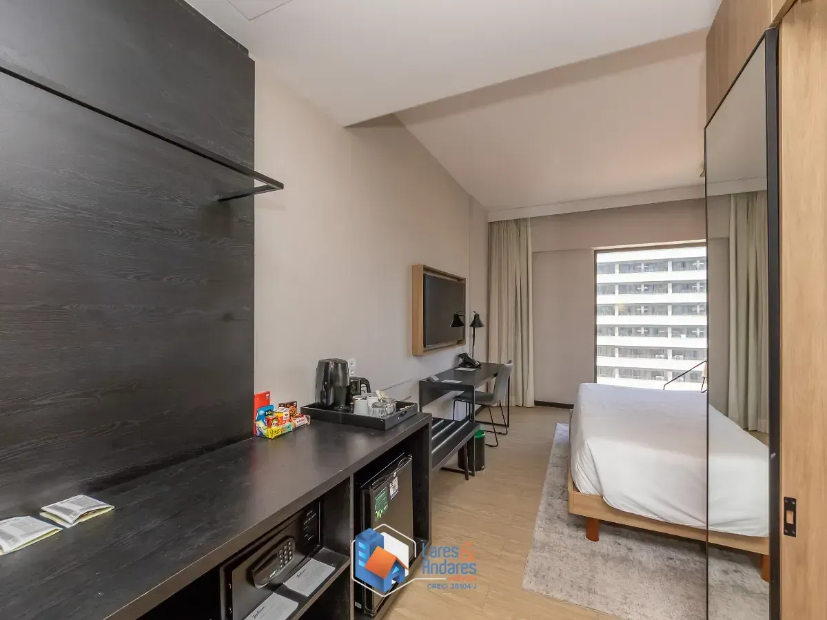 Imagem Flat para venda em Pinheiros com 1 quarto, sendo 1 suíte, 24m²