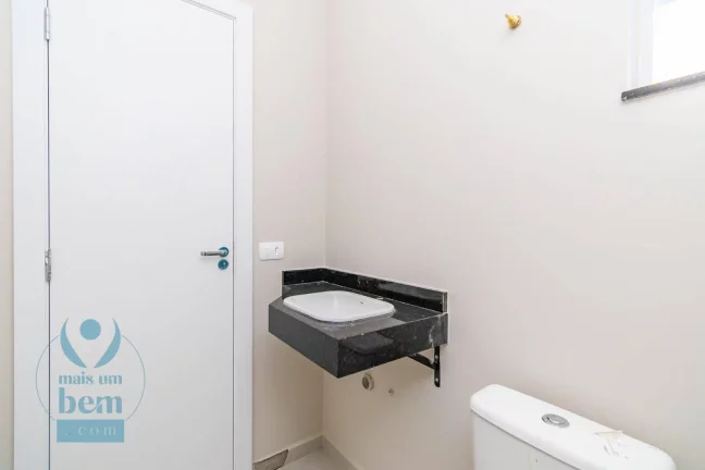Imagem Sobrado novo com 3 quartos (1 suíte) à venda por R$ 465.000 - Campo Comprido - Curitiba/PR
