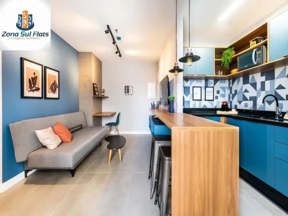 Foto do imóvel Ótimo Apartamento à Venda No Campo Belo Com 2 Dormitórios e 1 Vaga em RUA NHU-GUAÇU