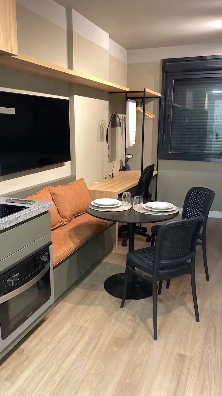 Imagem Apartamento Mobiliado 1 dorm e vaga no Mont Serrat - Porto Alegre