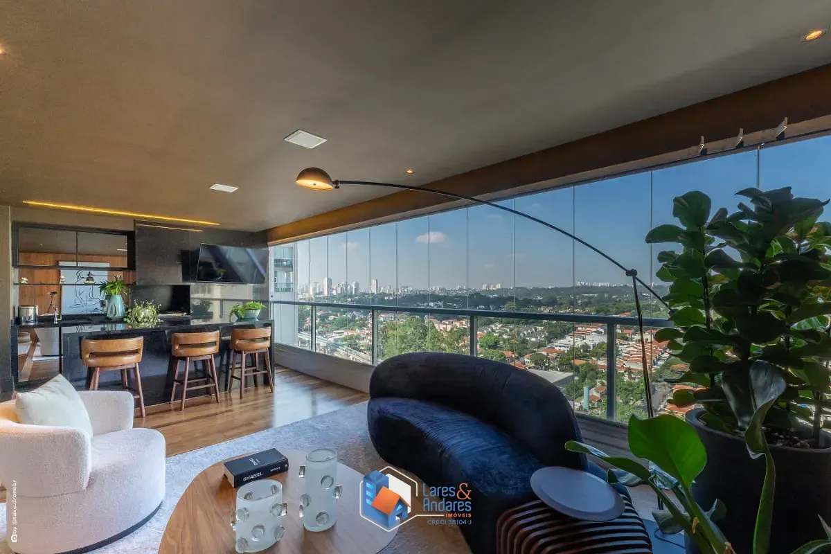 Imagem Apartamento para venda em Campo Belo com 3 quartos, sendo 3 suítes, 185m²