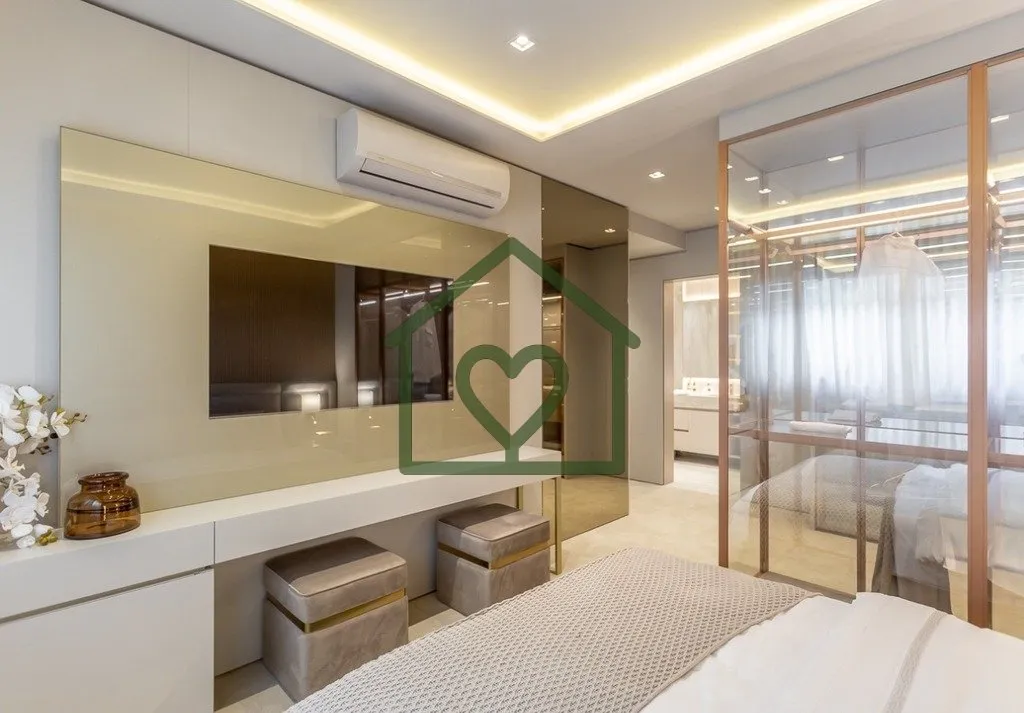 Imagem Jardim Europa, apto andar alto com 202 metros privativos sendo 3 suítes e 3 vagas no Tree Haus, emp...