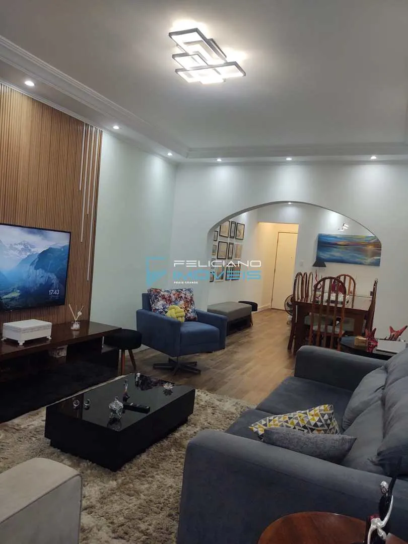 Imagem Apartamento com 3 quartos, Ocian, Praia Grande - R$ 658 mil, Cod: 5683