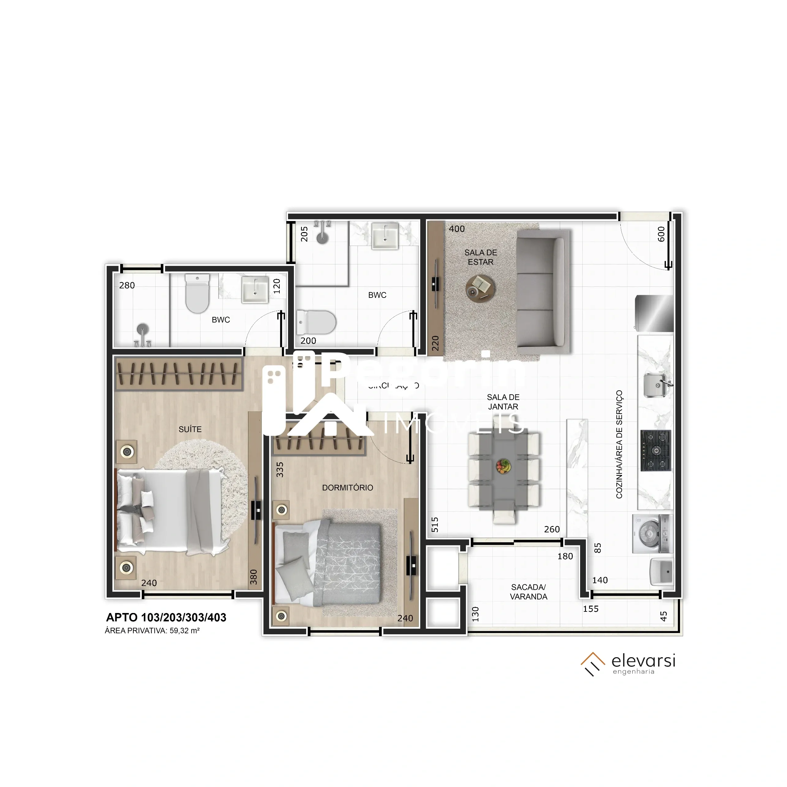 Imagem Apartamento à venda com 3 quartos e churrasqueira em Centro, Pinhais