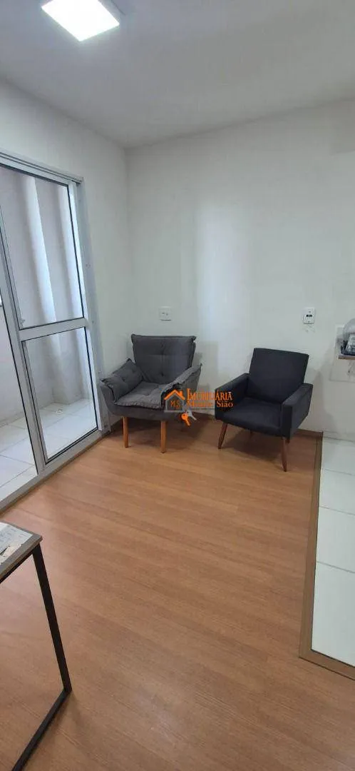 Imagem Apartamento com 1 dormitório à venda, 27 m² por R$ 290.000,00 - Vila das Bandeiras - Guarulhos/SP