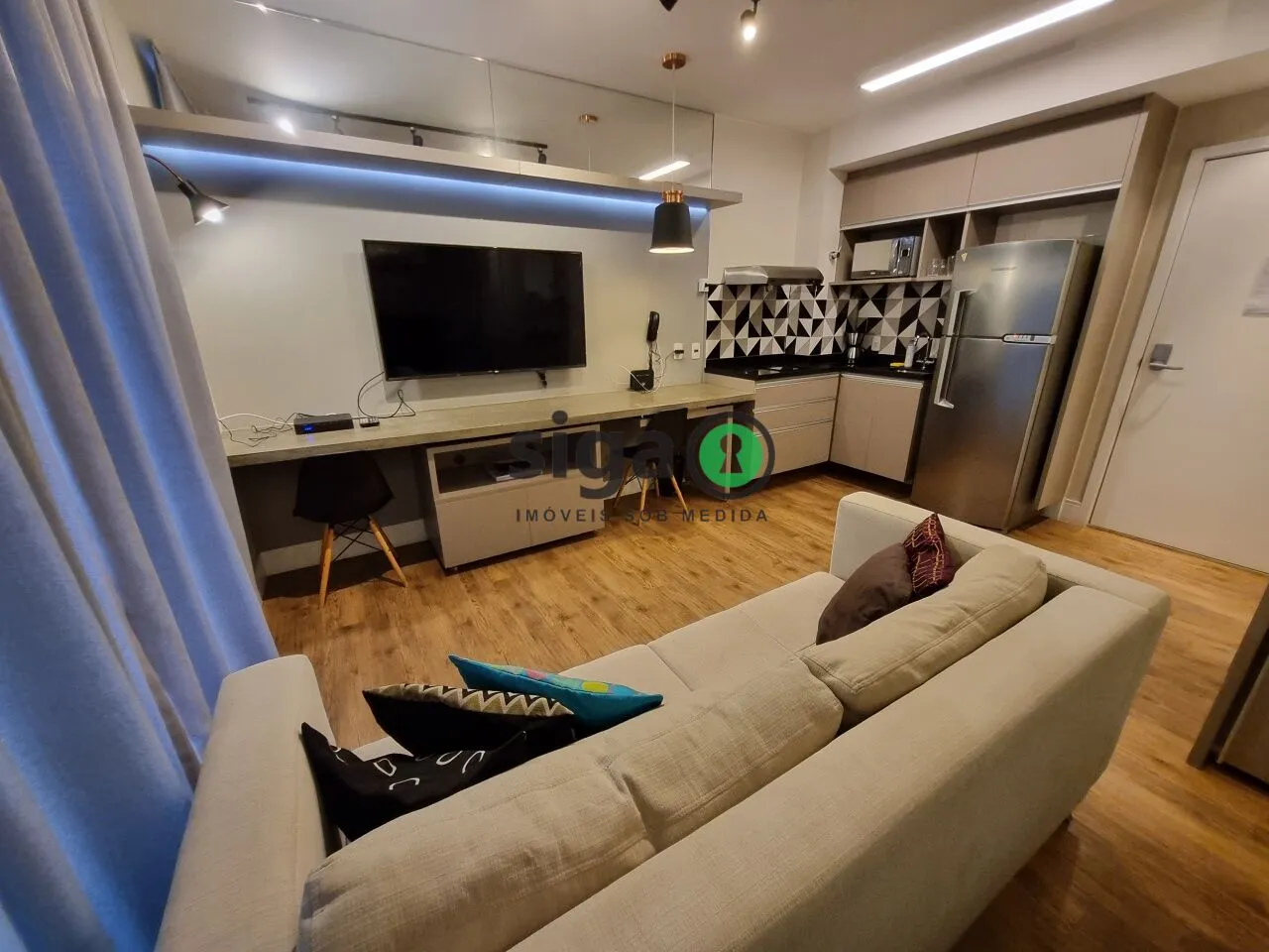Imagem Apartamento com 1 Quarto à Venda na Chácara Santo Antônio.