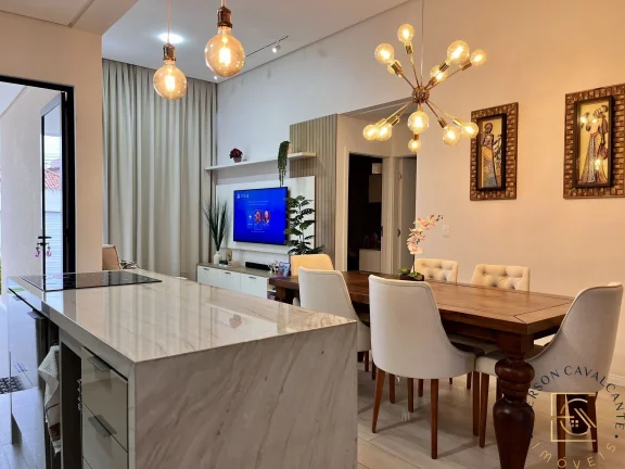 Imagem Casa Térrea - Porteira Fechada com 3 quartos com Energia Solar e Área Gourmet na Gruta de Lourdes