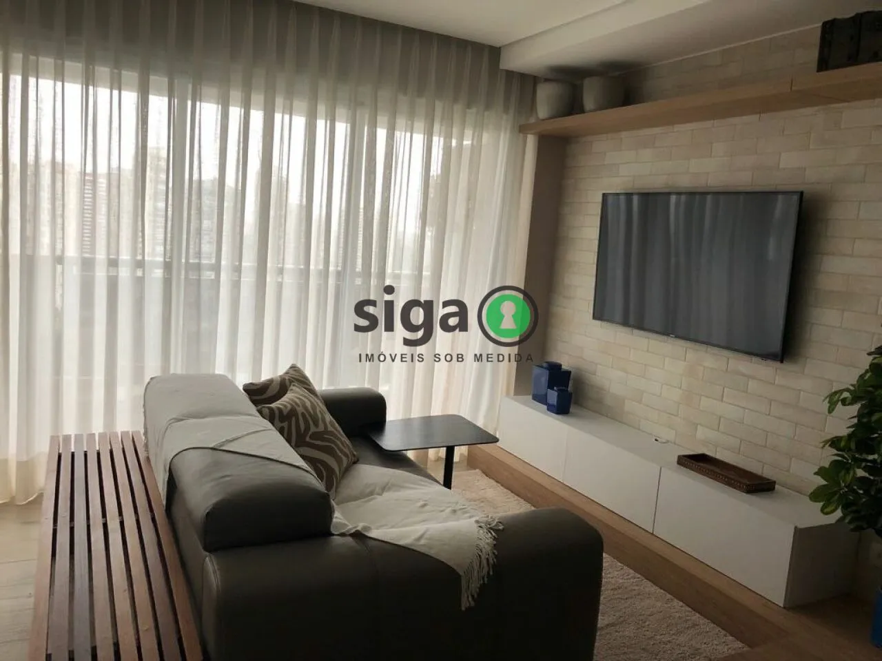Imagem Apartamento com 49m² à venda, MOBILIADO, 1 quarto, 1 banheiro e 1 vaga, Chácara Santo Antonio