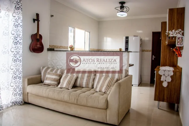 Imagem Casa à venda e locação em Jardim Grandesp - Itanhaém: 2 dormitórios, 1 suíte, 62m² por R$ 285.000,00