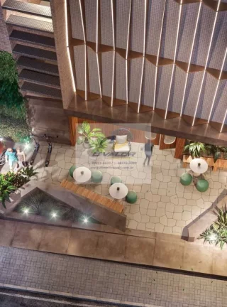 Imagem Vendo Flats, Pé na Areia, de 24 m² a 51 m², no Jardim Oceania