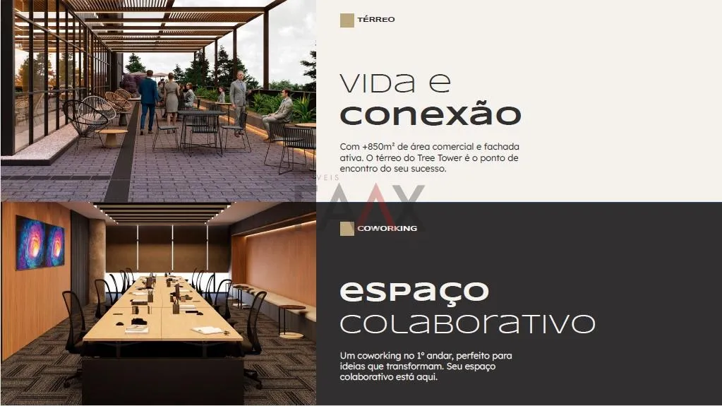 Imagem Salas comerciais á venda Tree Tower em Guarapuava PR Cidade dos Lagos