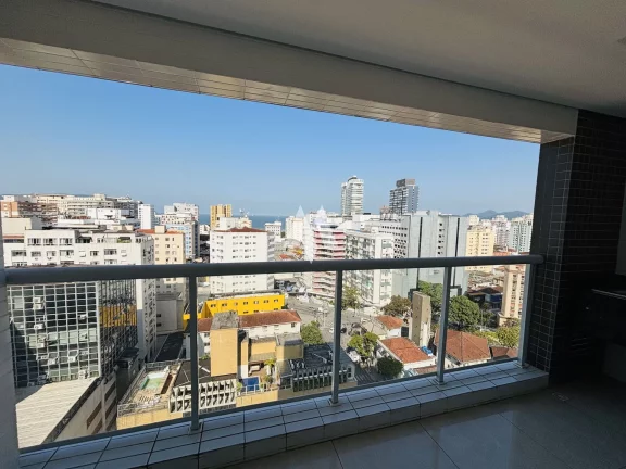 Imagem Apartamento à venda 2 dormitórios , vaga demarcada - Gonzaga / Santos