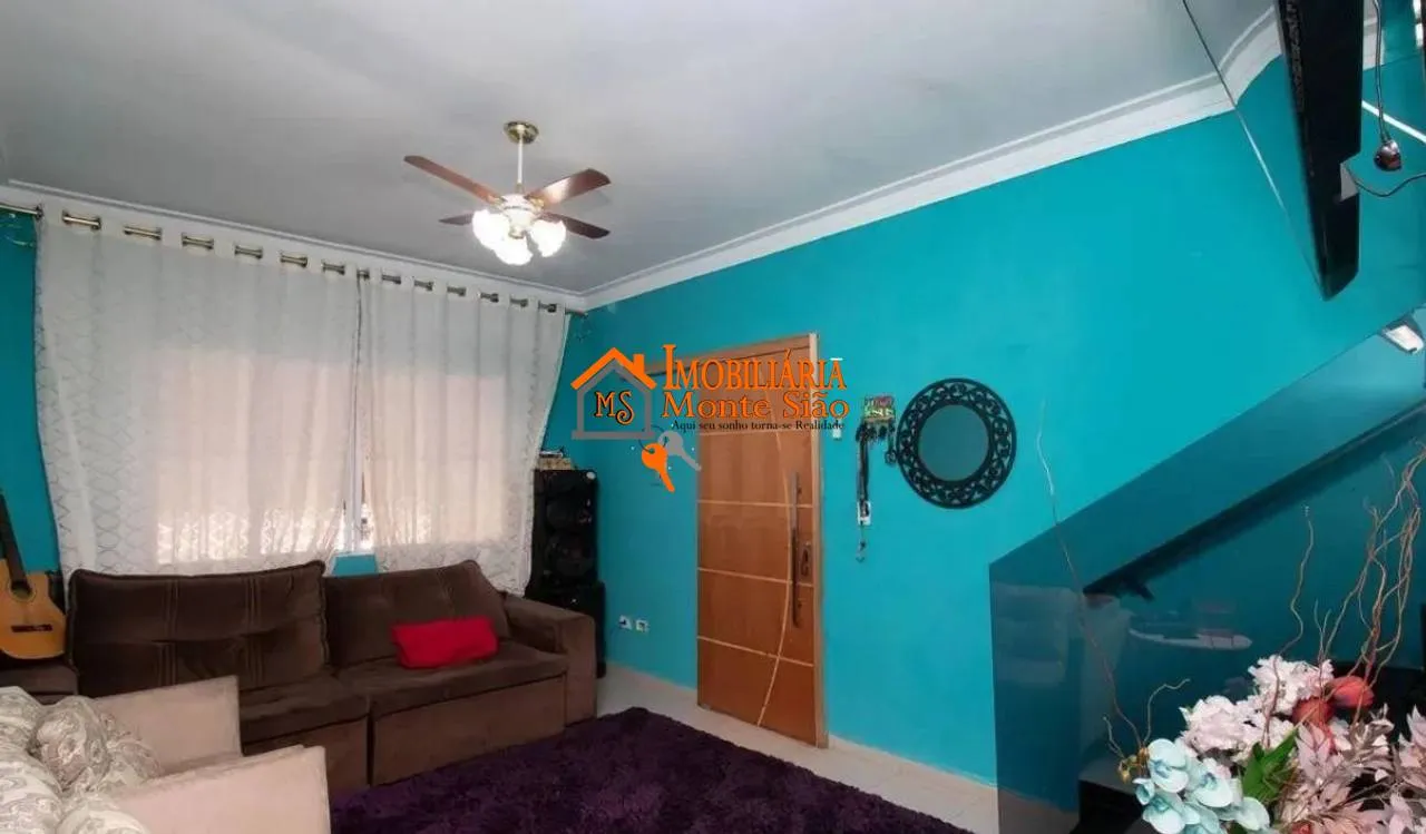Imagem Sobrado com 3 dormitórios à venda, 125 m² por R$ 685.000 - Jardim Paraventi - Guarulhos/SP