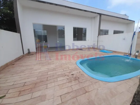 Imagem LINDA CASA GEMINADA 100 M² - ALTO PADRÃO DE CONSTRUÇÃO COM PISCINA