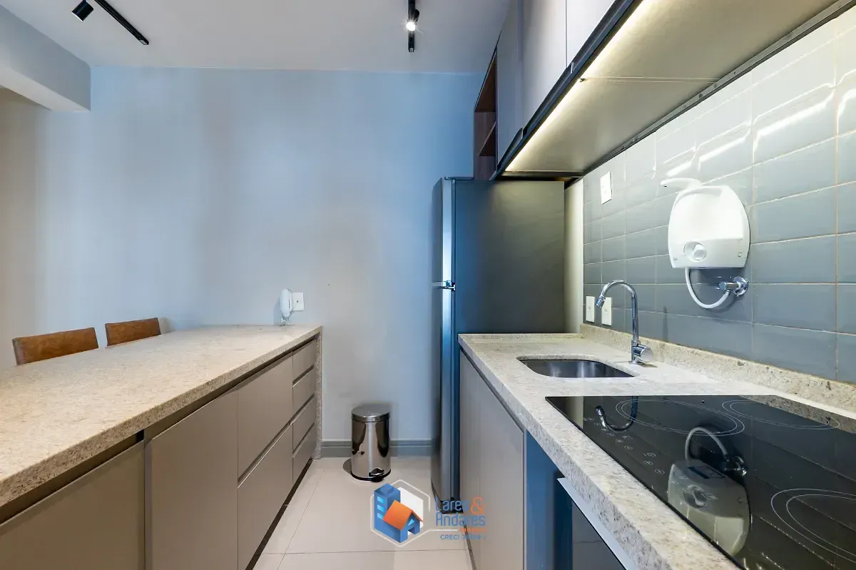 Imagem Studio para venda em Campo Belo com 1 quarto, 45m²