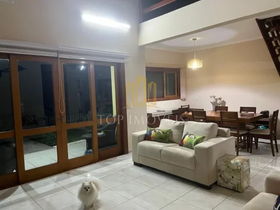 Imagem Maravilhosa casa tres dormitórios piscina espaço gourmet em condominio fechado