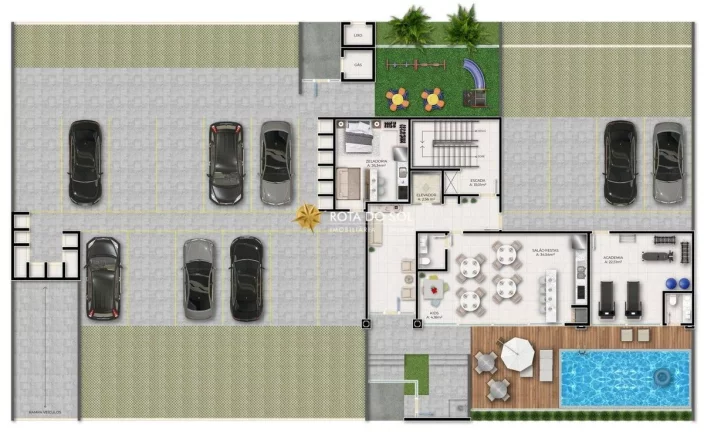 Imagem Vivace Residence Apartamento novo 2 suítes à venda Praia de Bombinhas SC
