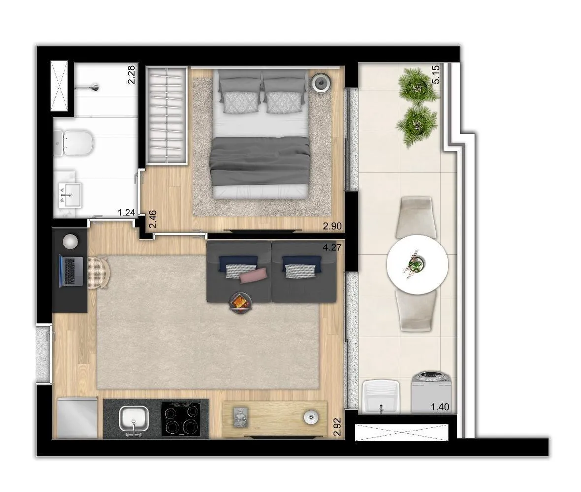 Imagem Apartamento para Venda em São Paulo / SP no bairro Bela Vista